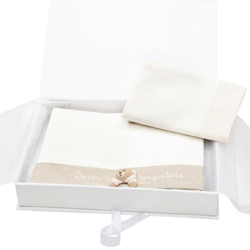 Tato Ecru Set Of 3 Bed Sheets