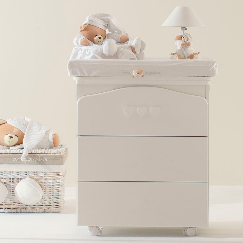White Tato Changing Table