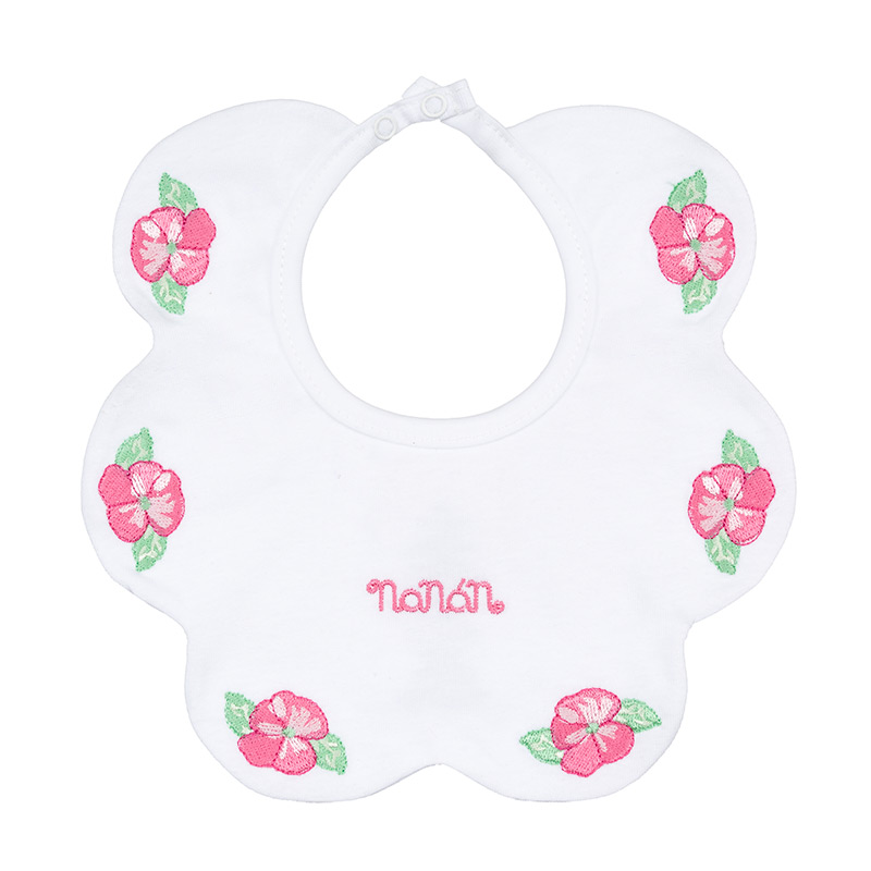 Bib With Flowers