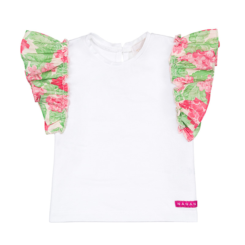 T-Shirt With Frills