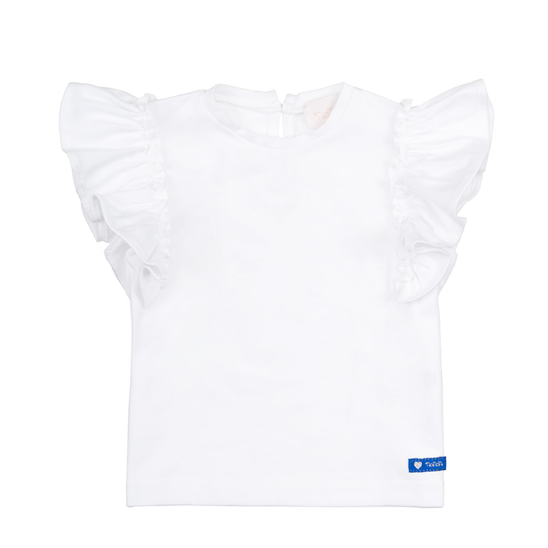 T-Shirt With Frills