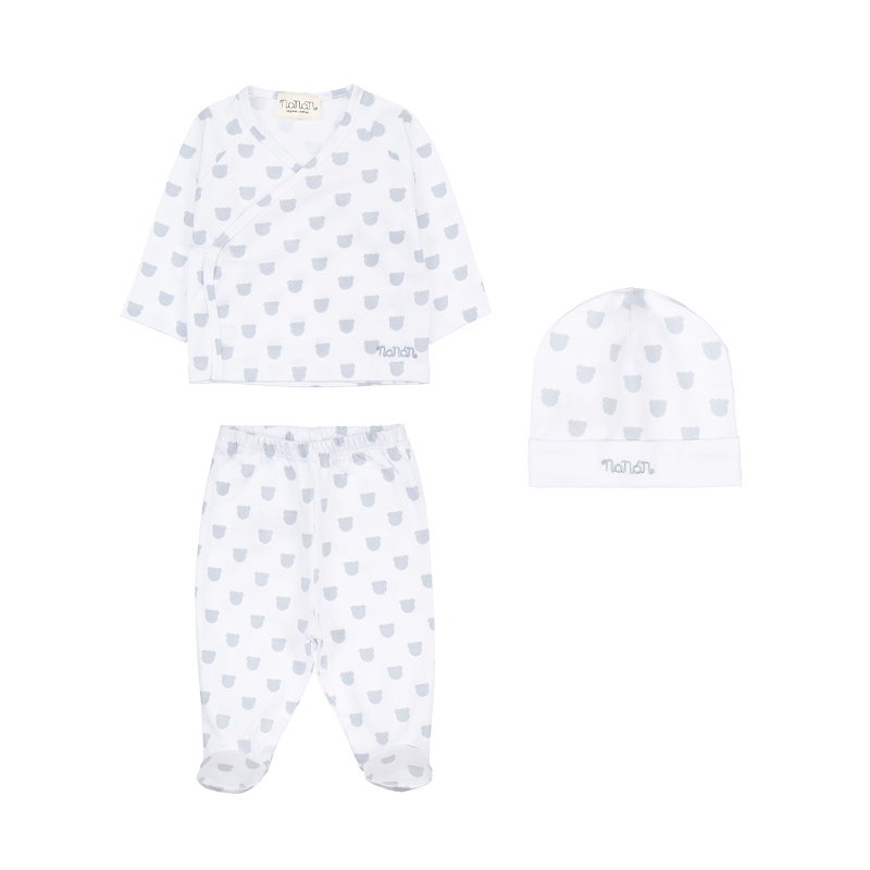 Gift Box: 2Pcs Babygro+Hat