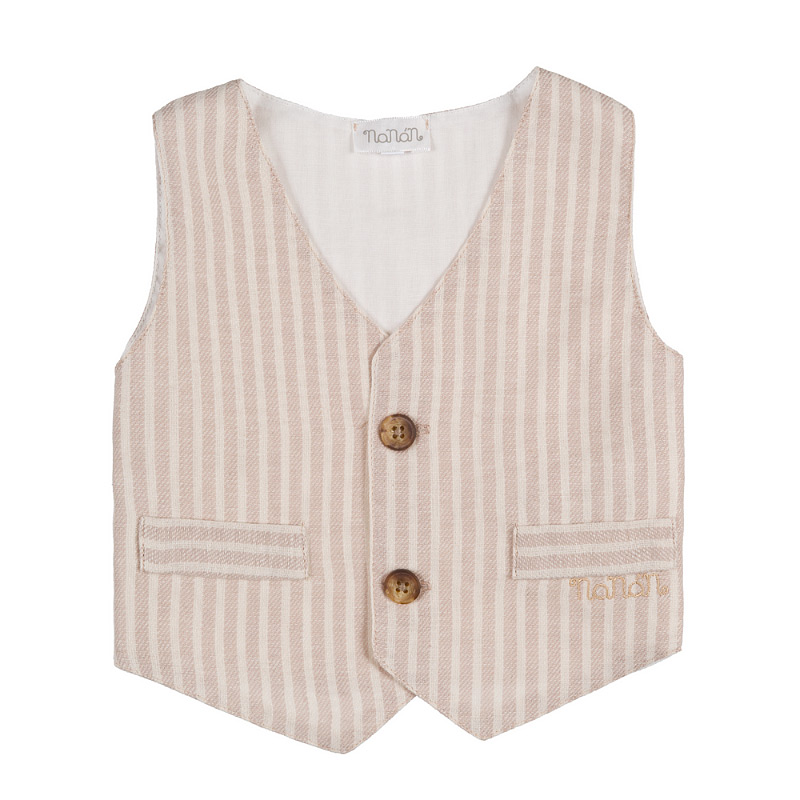 Beige gilet
