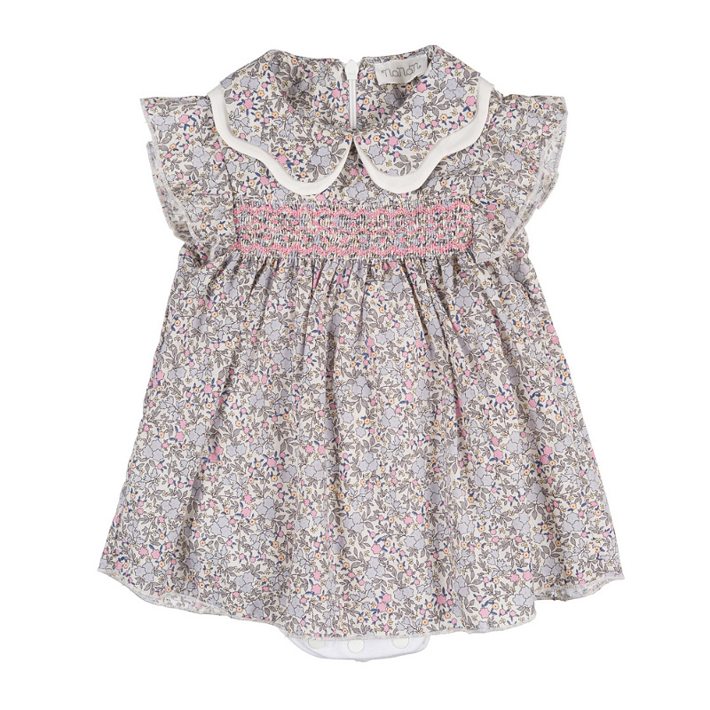 Floral bodysuit dress