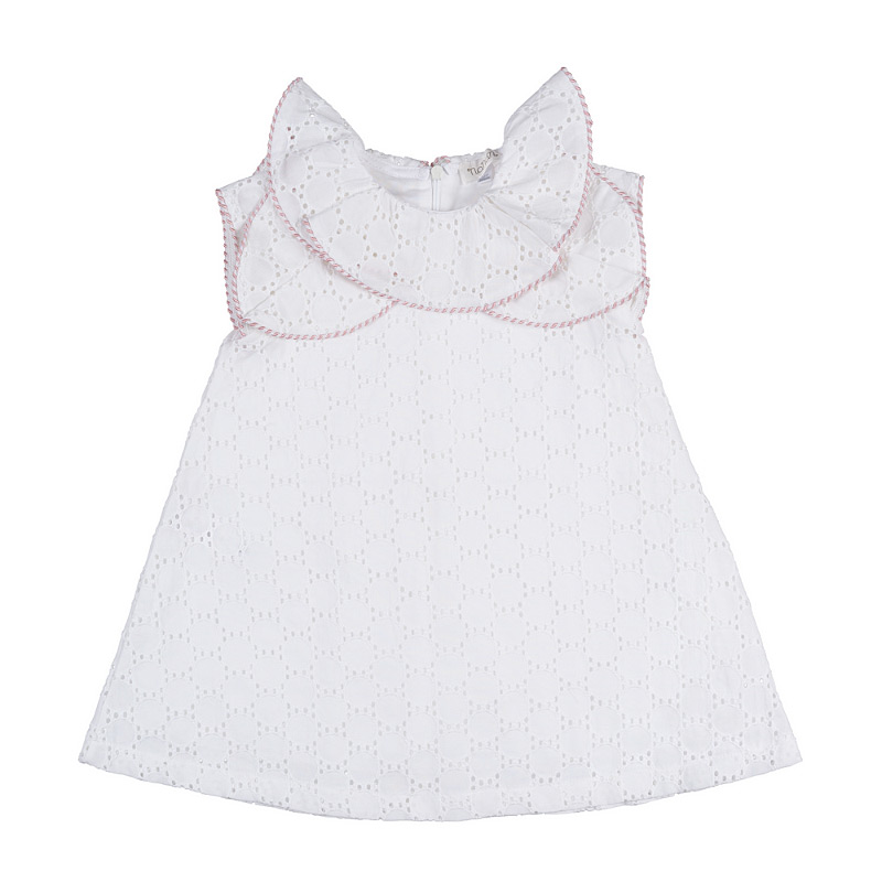 White Sangallo dress