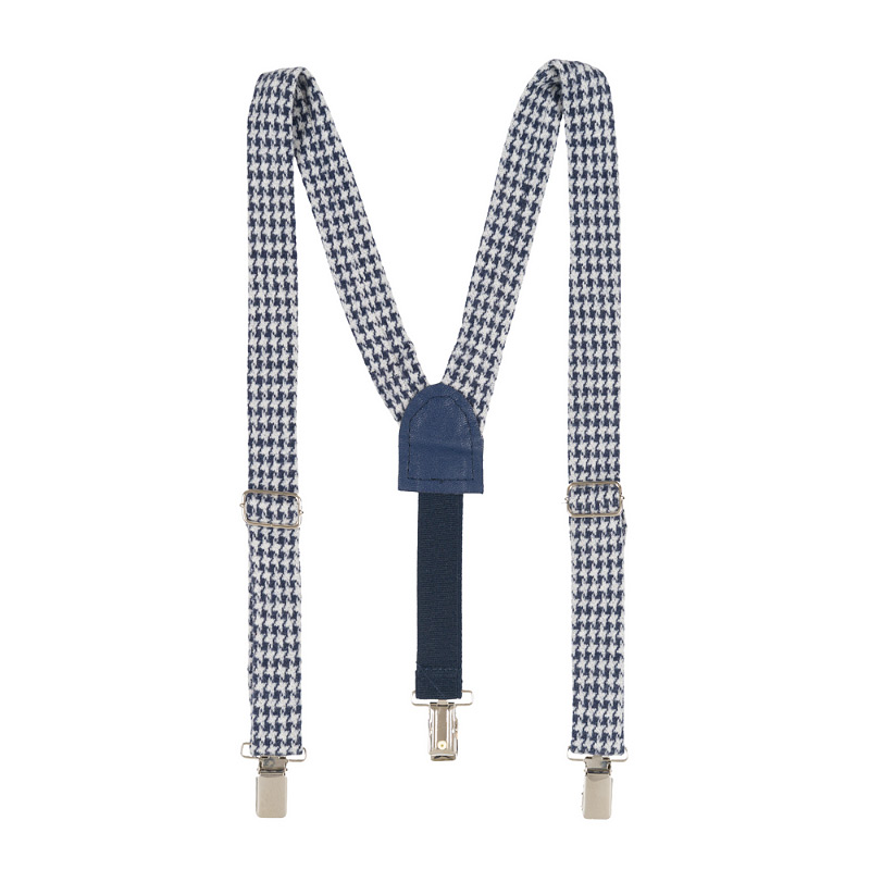 Houndstooth Suspenders