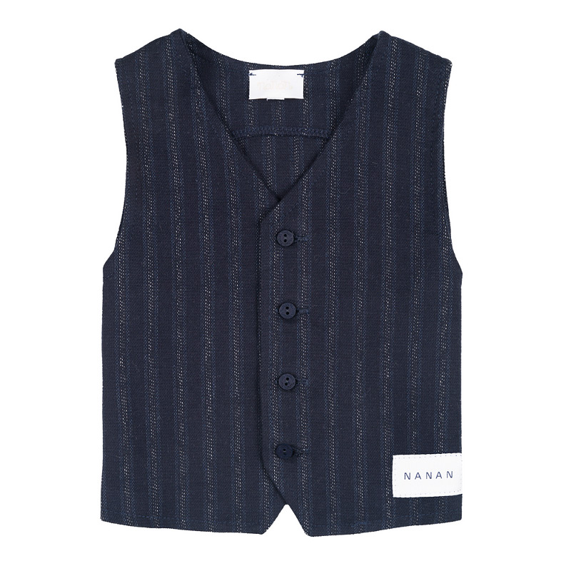 Pinstripe Vest