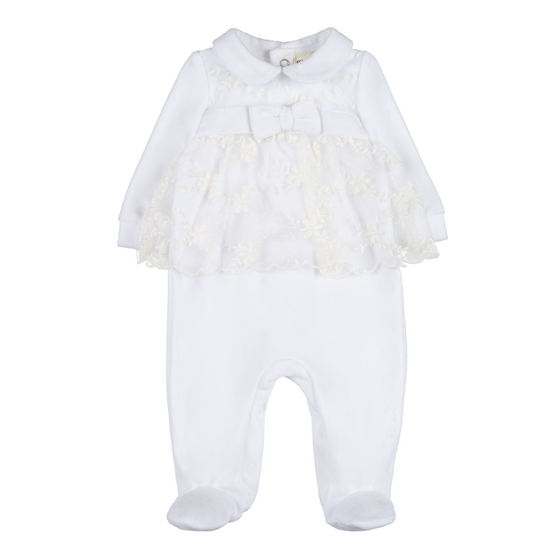 Lace Babygro With Harness