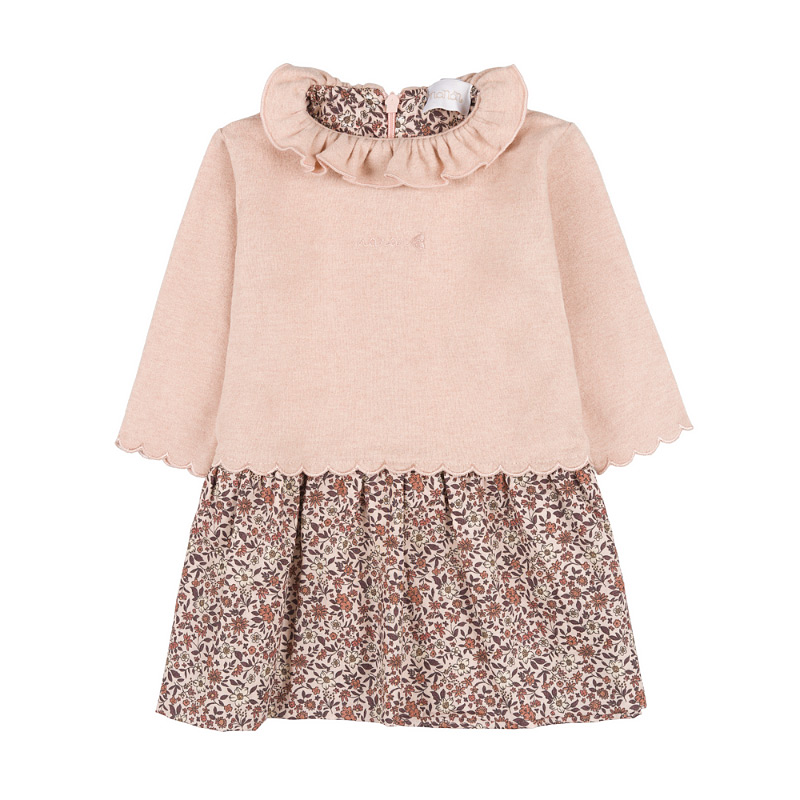 Dress W/ Flounce