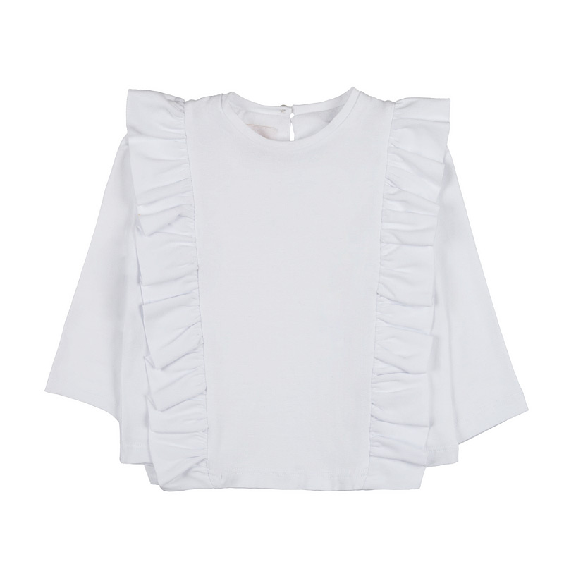 T-Shirt With Rouches