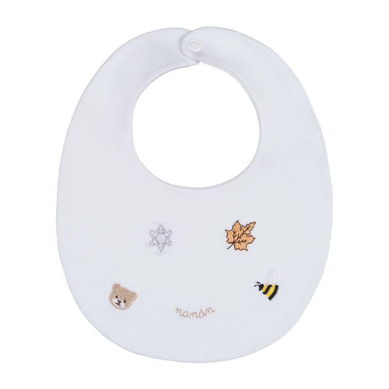 Bib With Embroidery
