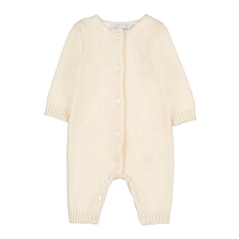 Front Opening Cashmere Babygro