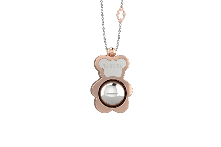 Pendent With Chain Spherical Metal Chime