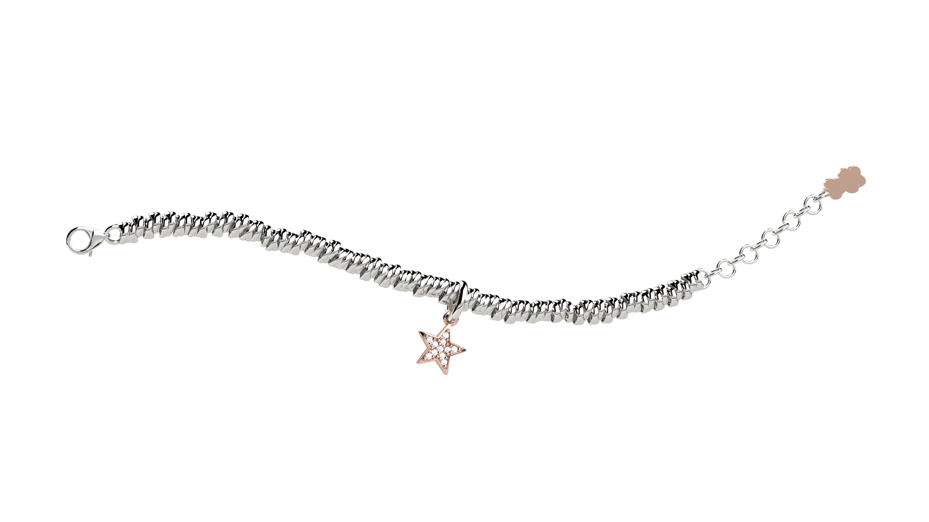 Star Ring-Chain Bracelet