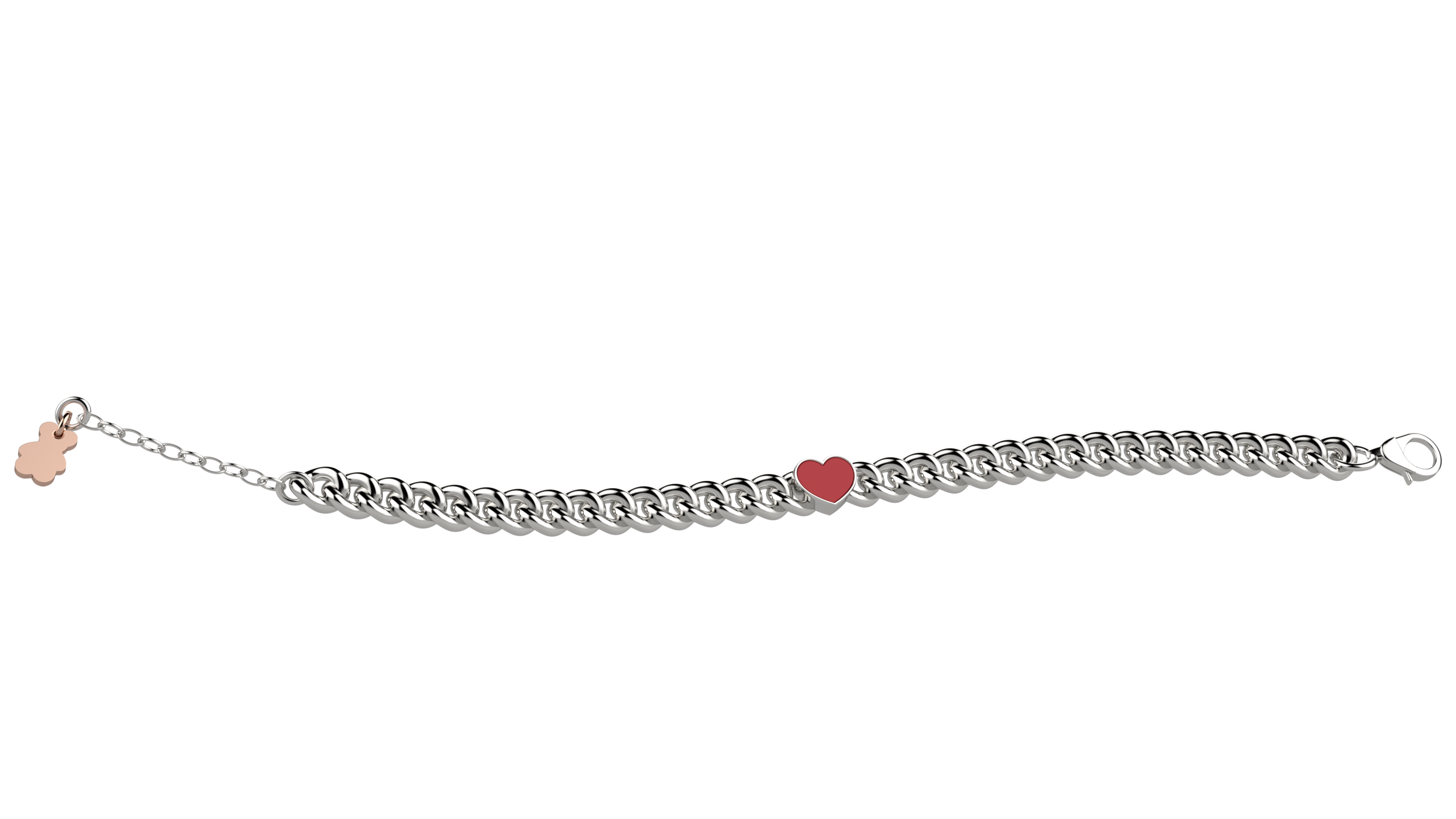 Heart Groumette Bracelet