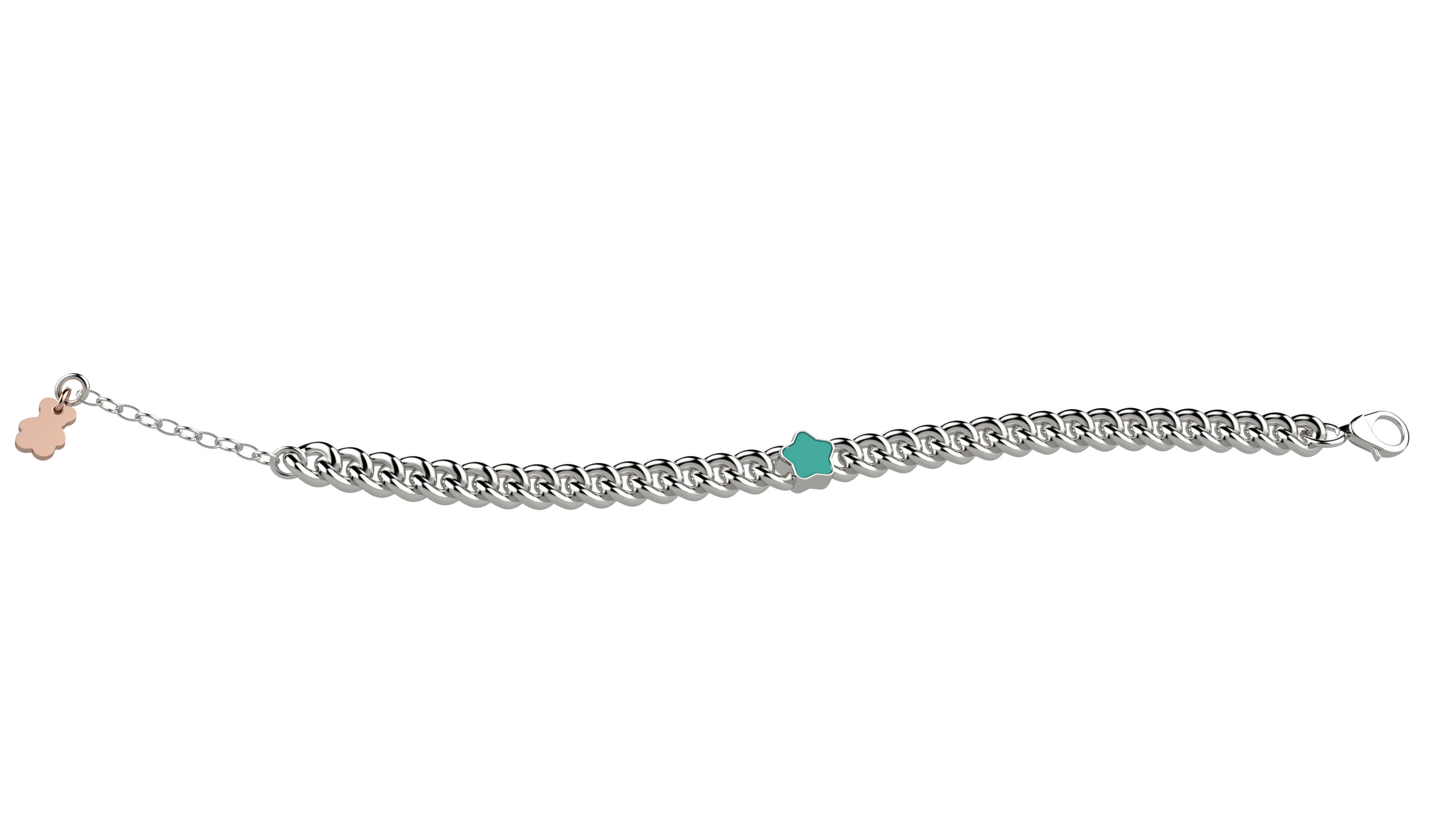 Star Groumette Bracelet  16Cm Max