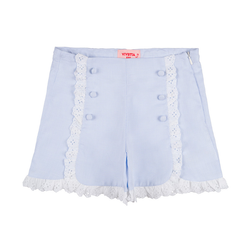 Shorts With Frills Sangallo