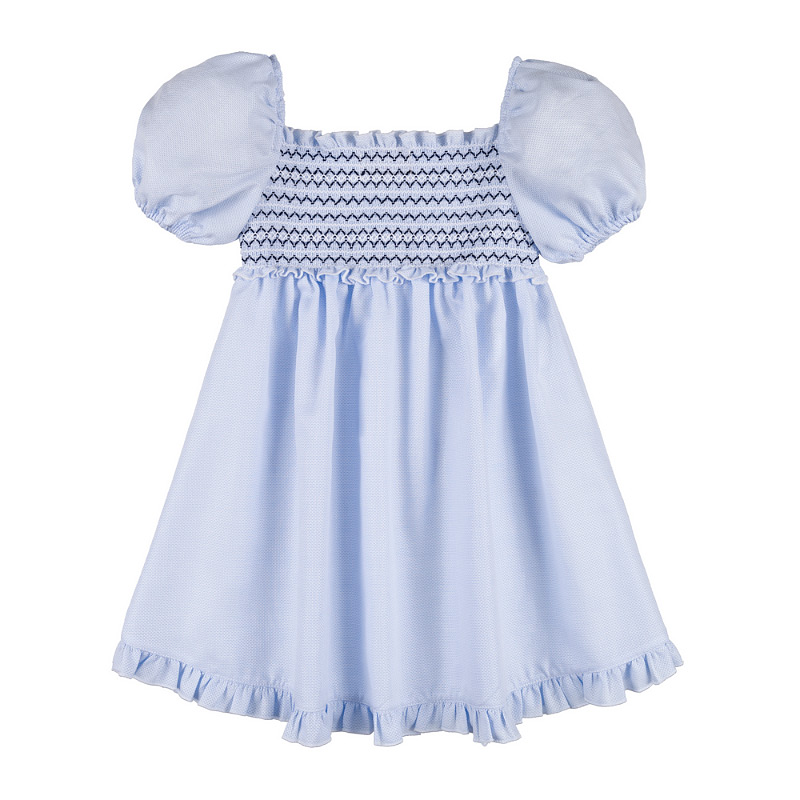 Dress With Smock Point